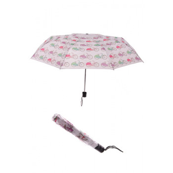 FUNKY RETRO RIDES BICYCLE DESIGN UMBRELLA 