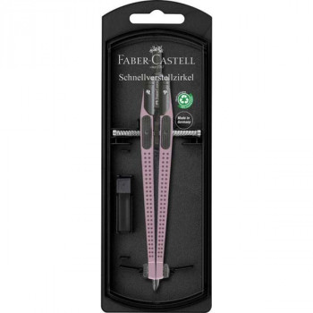 FABER CASTELL šestar GRIP ROZE 