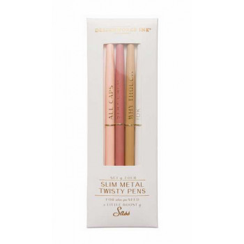 Set hemijskih olovaka DESIGNWORKS Cream 