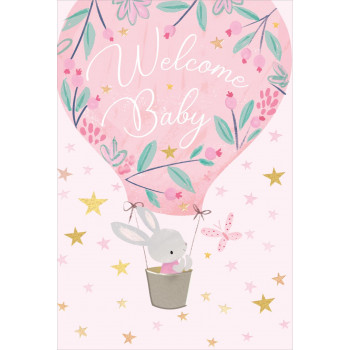 Čestitka PINK BALLOON 