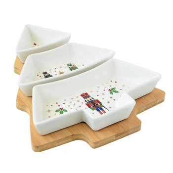 Set za posluženje KRCKO ORAŠČIĆ 25x21cm 