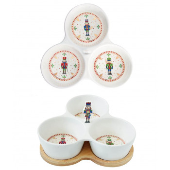 Set za posluženje KRCKO ORAŠČIĆ 20x17cm 