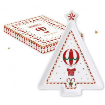 Porcelanska činija CHRISTMAS WONDERLAND 21x16cm 