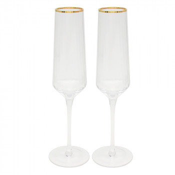 Set dve čaše GOLD DECO 