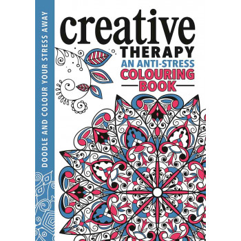 ART THERAPY CREATIVE COLOURING BOOK 