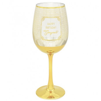 Čaša za vino HAPPY BIRTHDAY 