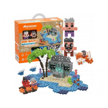Kocke MINI WAFFLE TREASURE ISLAND 148kom 
