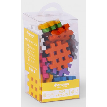 Kocke za slaganje WAFFLE MIDI 22kom 