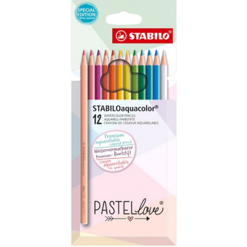 STABILO PASTELLOVE AQUACOLOR BOJICE 1/12 