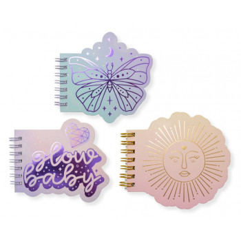 Notes A6 sa spiralom GALAXY GIRL Good Vibes (više motiva) 