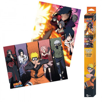 Set dva postera NARUTO SHIPPUDEN 