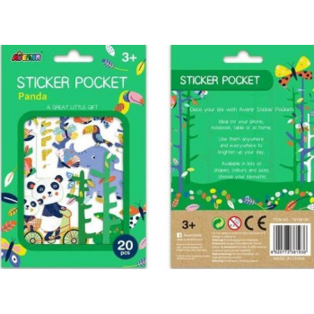 Set 20 stikera PANDA 