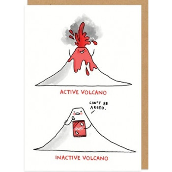 Čestitka INACTIVE VOLCANO 