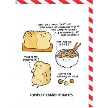 Čestitka COMPLEX CARBOHYDRATES 