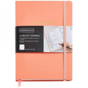 MIQUELRIUS Planer A5 Bullet Journal PEACH 