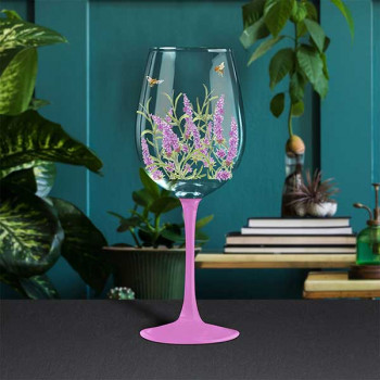 Čaša za vino BEE-TANICAL LAVENDER 