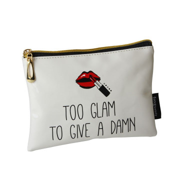 Neseser TOO GLAM TO GIVE A DAMN - 16x12cm 
