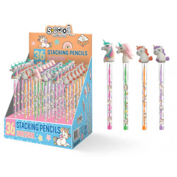 Segmentna olovke 2mm JEDNOROG / 4 BOJE 