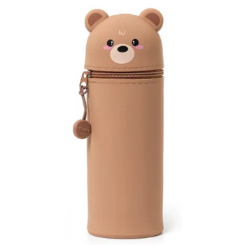 Silikonska pernica 2 u 1 - TEDDY BEAR 