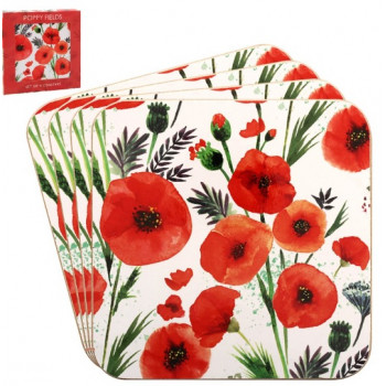 Set četiri podmetača POPPY 