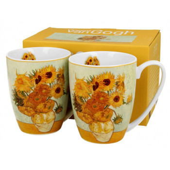 Set dve šolje SUNFLOWERS -VAN GOGH 360ml 