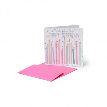 Mala rođendanska čestitka CANDLES 