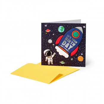 Mala rođendanska čestitka SPACE 