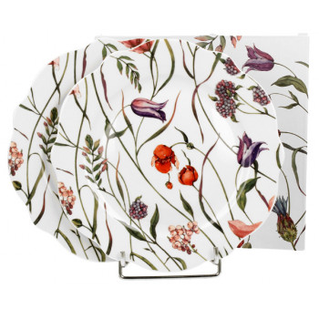 Set dva desertna tanjira FLOWER MEADOW 