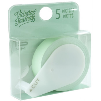 Papirna samolepljiva traka 15MM X 5M ZELENA 