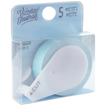 Papirna samolepljiva traka 15MM X 5M PLAVA 