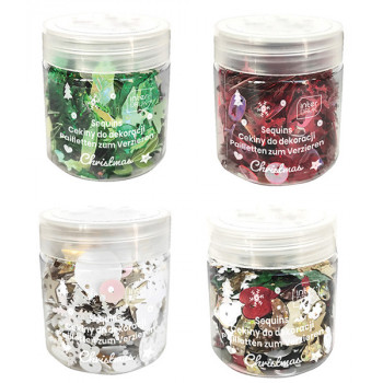 Šljokice za dekoraciju BOŽIĆ 