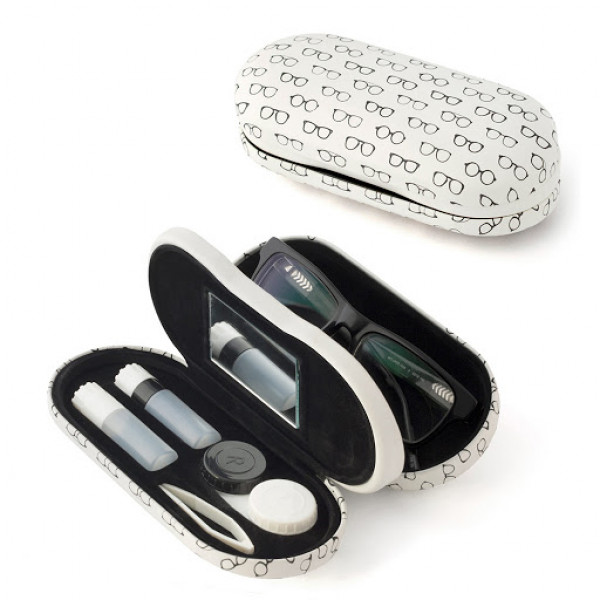 Etui EYEGLASSES & CONTAT LENS CASE TWIN 