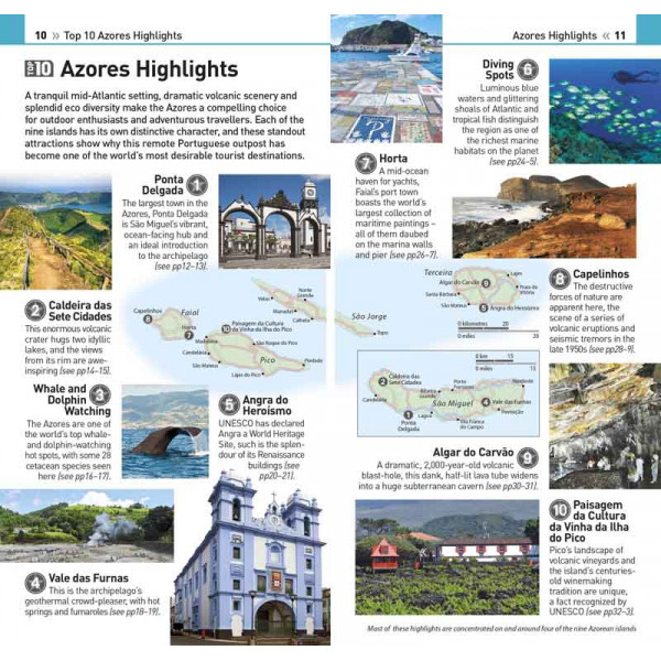 AZORES TOP 10 