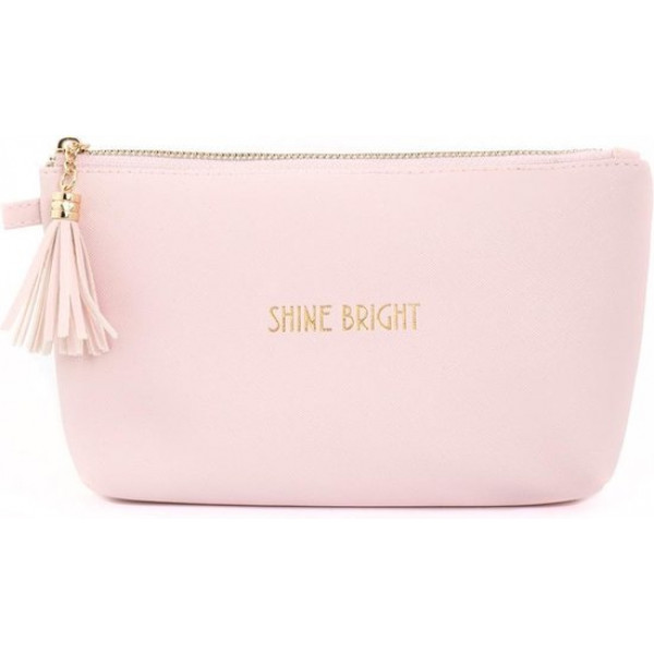 Neseser SHINE BRIGHT COSMETIC BAG PINK 