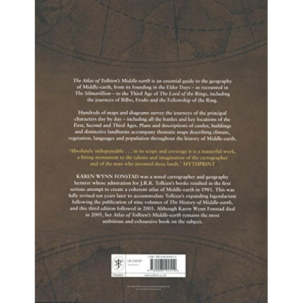 ATLAS OF TOLKIENS MIDDLE-EARTH 