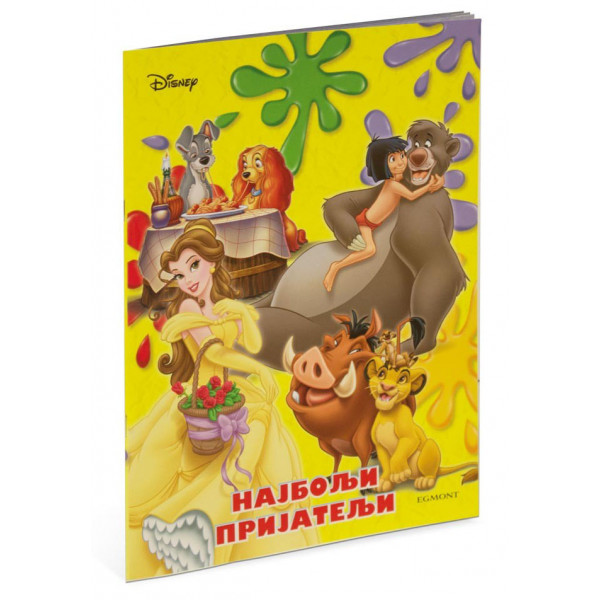DISNEY KLASICI NAJBOLJI PRIJATELJI BOJANKA 