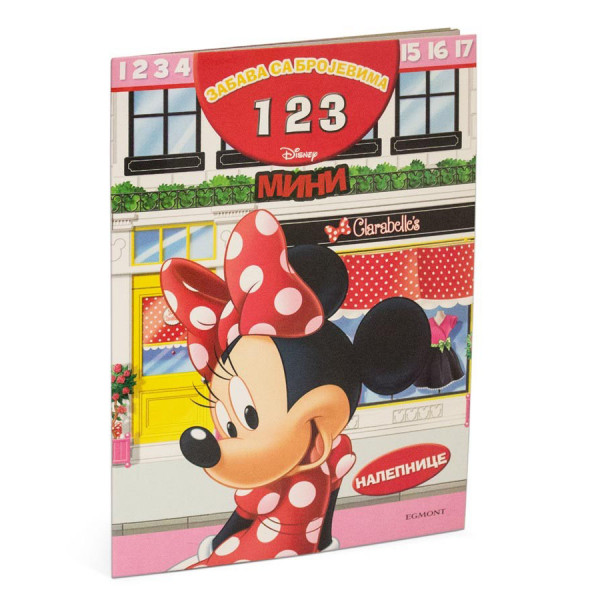 DISNEY MINI MAUS ZABAVA S BROJEVIMA 123 