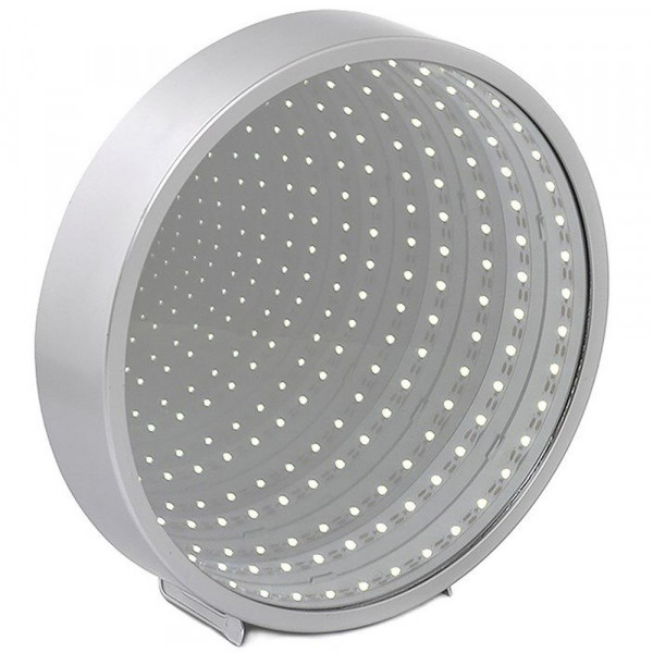 Ogledalo INFINITY MIRROR ROUND SLV LED 