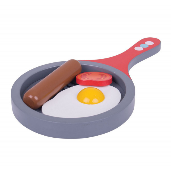 Dečija Igračka COOKED BREAKFAST SET WITH 1 TOMATO 