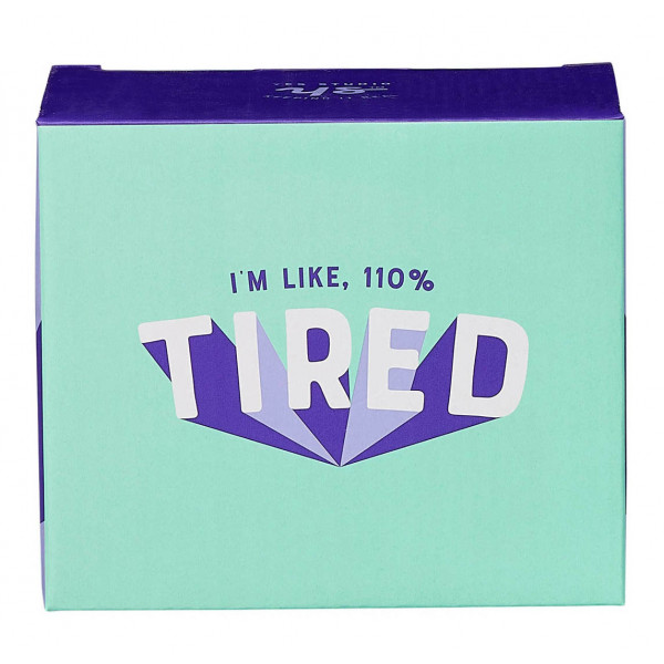 Šolja 110% TIRED u poklon kutiji 