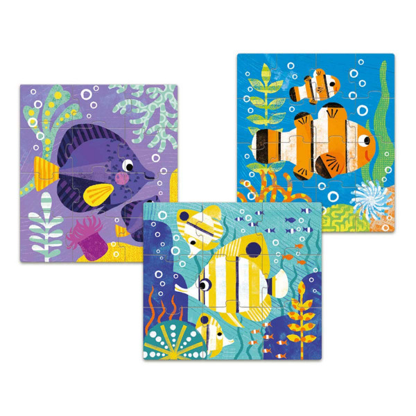 Puzzle PROGRESSIVE PUZZLE PRIMO FICSH 9/12/16 PCS 