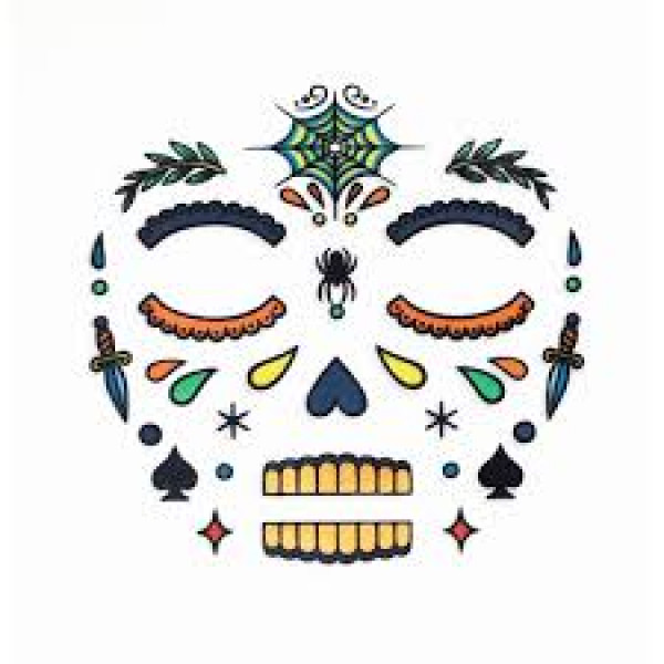 Kreativni set TATTOOS Skull 