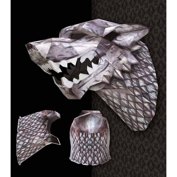 GAME OF THRONES: HOUSE STARK DIREWOLF 