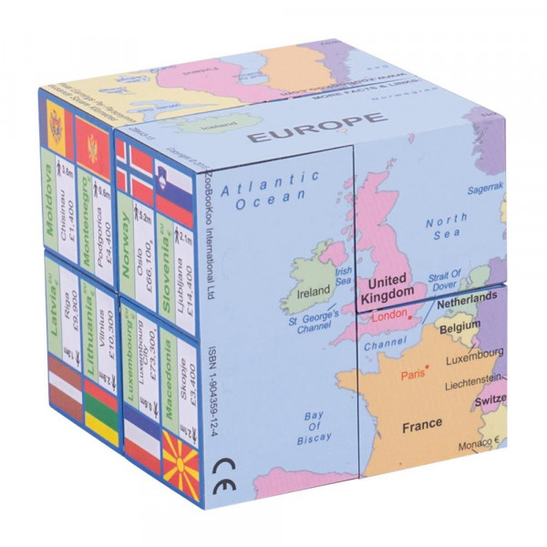 Geografska kocka EVROPA 