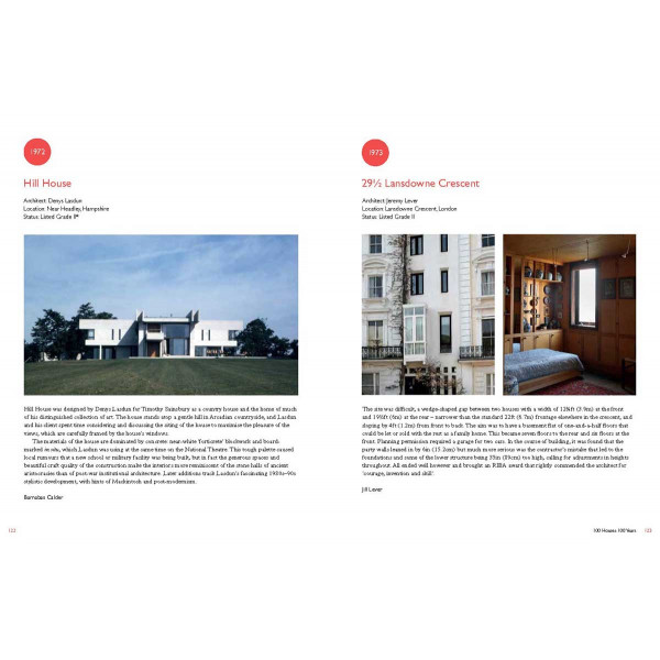 100 HOUSES 100 YEARS 