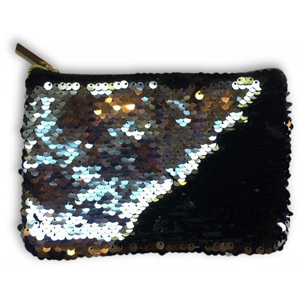 SEQUIN BLACK & SILVER Neseser 