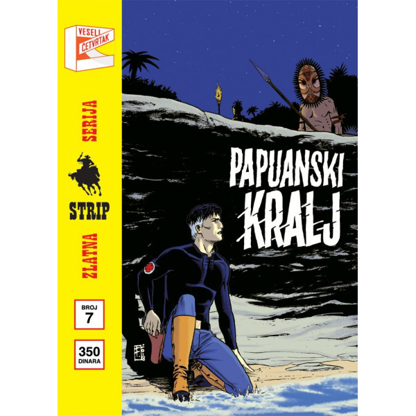ZLATNA SERIJA 7 MISTER NO Papuanski kralj (korica B) 