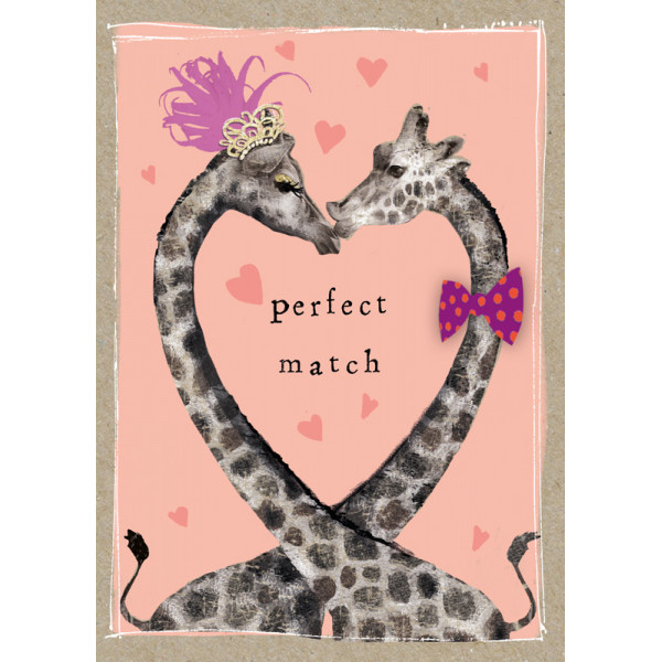 Svadbena Čestitka FANCY PANTS PERFEC MATCH GIRAFFE 