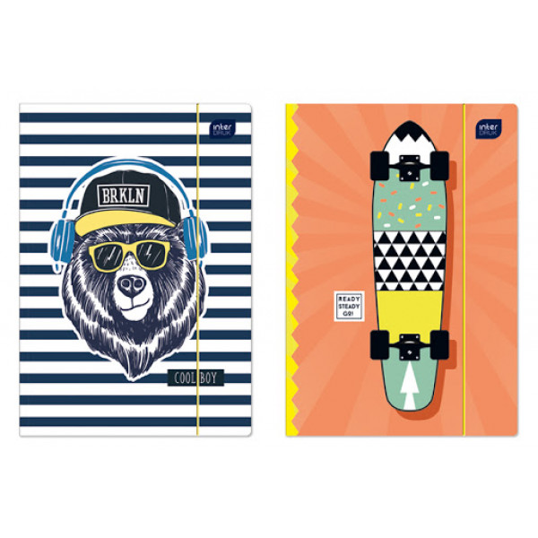 Fascikla sa elastičnom trakom A4 LUX COLLECTION FOR BOYS 
