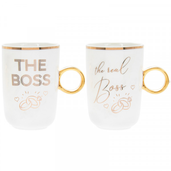 Set od 2 šolje BOSS & REALBOSS RING 
